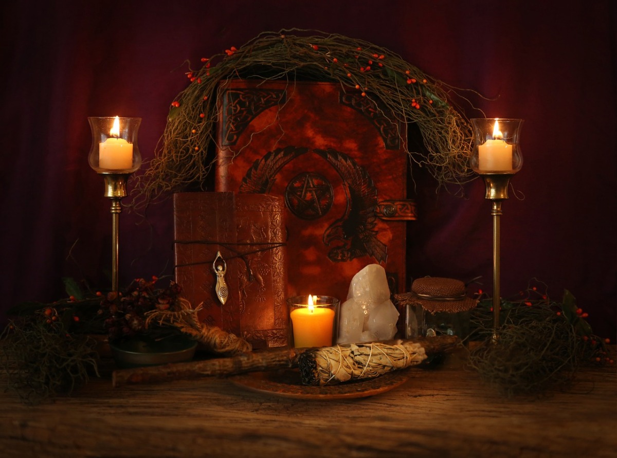 A pagan Gothic ritual