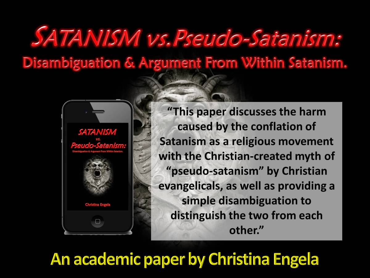Satanism Vs Pseudo-Satanism